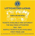 This Saturday - Get your Party on the Pitch tickets