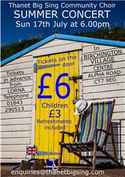Thanet Big Sing Community Choir Summer Concert