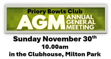 Early Notice - please put in your diaries