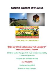 May Fair - See Poster