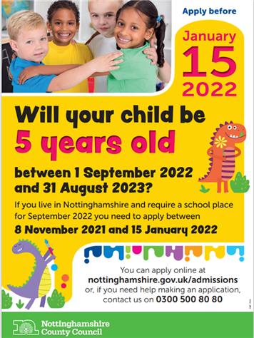  - Apply Now for First Primary School Admissions.
