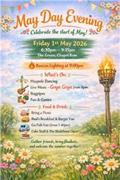 May Day on Chapel Row Green - Friday 1st May 6.30pm - 9.15pm