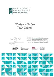 Local Council Award Scheme - Foundation Status for Westgate Town Council