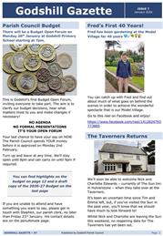 January''s Godshill Gazette is now available