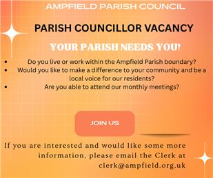 Parish Councillor Vacancies