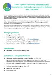 Advice Together Partnership - Sevenoaks District