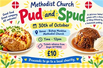 Pud and Spud - Methodist Church!