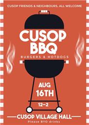 Cusop Village Hall Barbecue Sun 16th August
