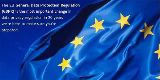  - General Data Protection Regulation (GDPR)