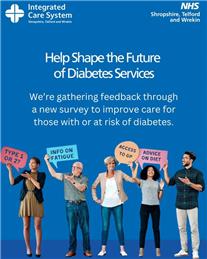 Help Shape the Future of Diabetes Care  in Shropshire, Telford, and Wrekin