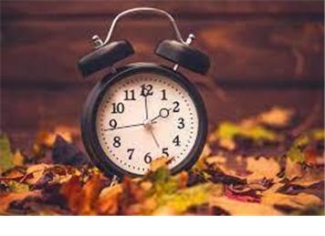 Clocks change Sunday 26th October