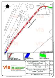 Consultees/TRO Number  - 1329 - B6387 Muttonshire Hill and B6387 Ollerton Road, Gamston