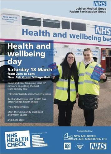  - Health and Wellbeing Day - 18 March 2023
