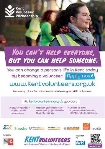  - Kent Volunteers - Volunteer Today!