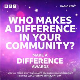 BBC Radio Kent Make a Difference awards