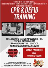 FREE defibrillator training session