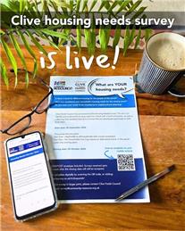 Clive Housing Needs Survey - now live!
