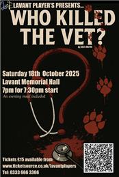 The Lavant Players Present: Who Killed the Vet?