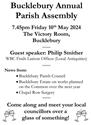 Bucklebury Annual Parish Assembly - Friday 10th May