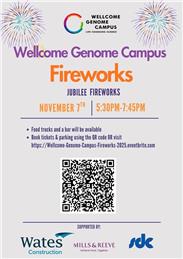 Fireworks Display - Wellcome Genome Campus
