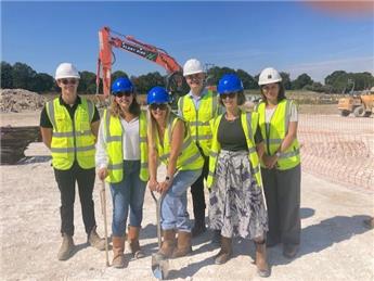 The Kings Barton Community Building is on its way.