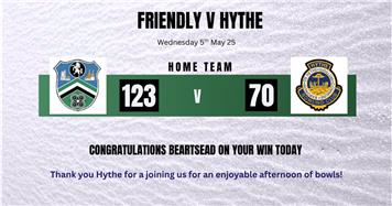 Friendly V Hythe