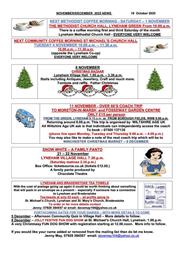 Jenny May News 18th October 2025