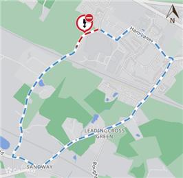 Road Closure - Old Ham Lane, Lenham