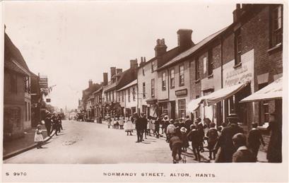 Normandy Street - Postmarked 27.5.1915 - New Postcard added to website