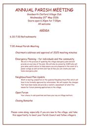 Annual Parish Meeting