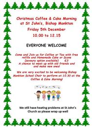 St. John's Christmas Coffee & Cake Morning
