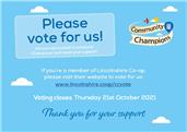 VOTE NOW! COOP Community Champions