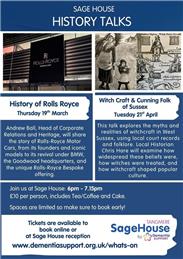 Sage House History Talks