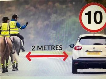 Safety for Horse riders on roads