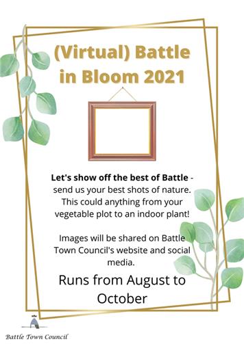  - Battle In Bloom 2021 - submit your entries soon!