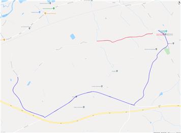  - Temporary road closure along Charlton Junction To Wrockwardine, Charlton