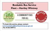 Temporary Bookable Bus Service Fleet – Hartley Wintney