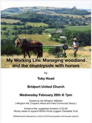  - Talk: Countryside Management with horses.