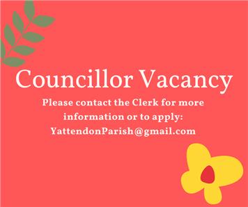  - Vacancy for a Councillor