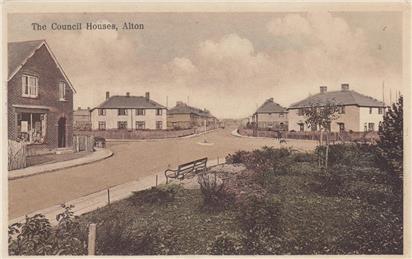 The Council houses c1930 - New Postcard added to website