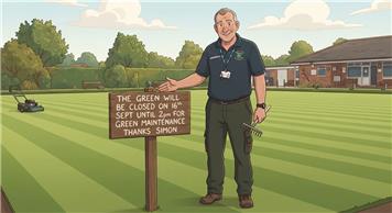 GREEN CLOSURE WEDS 16 SEPT UNTIL 2 PM