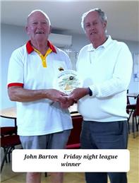 Friday night league winner