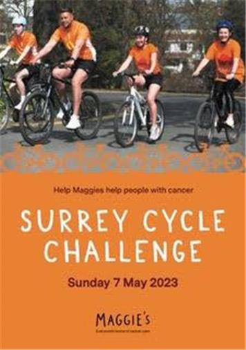  - Surrey Cycle Challenge  - Sunday 7th May 2023