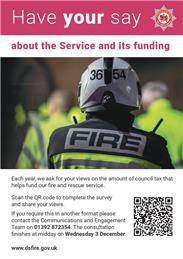 Devon and Somerset Fire and Rescue Service Precept Survey