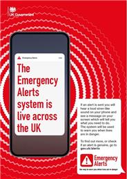 Government Emergency Alert to Mobile Phones