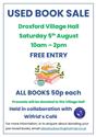 Droxford Book Sales raise £1000 for the Village Hall
