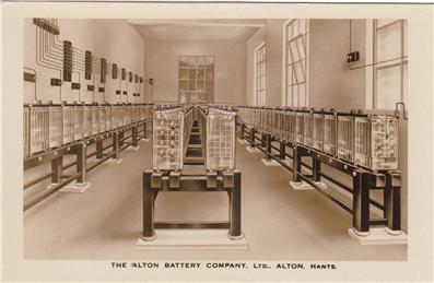 The Alton Battery Company. Ltd. Alton. Hants - New Postcard added to website