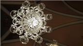 Rehanging of the Main Chandelier