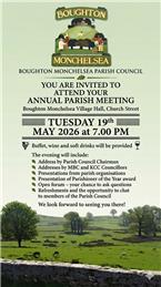 Annual Parish Meeting 19th May