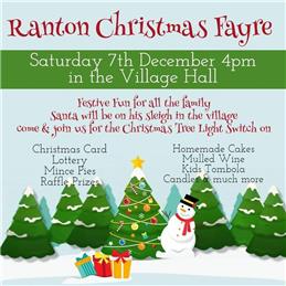 Ranton Christmas Fayre 2019